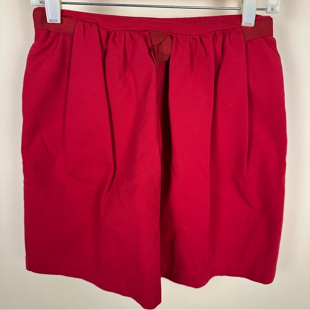 Lands’ End Skort, red, girls size 14